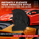 Spartan Emblem - Left and Right - Matte Black