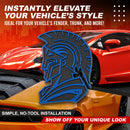 Spartan Emblem - Left and Right - Blue