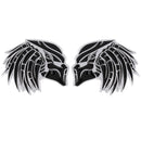 Left & Right Predator - Chrome/Black