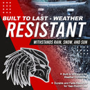 Left & Right Predator - Chrome/Black