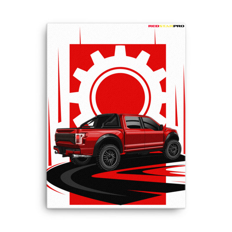 Sport Truck - Canvas Print