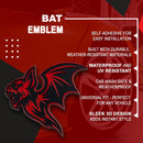 Bat Emblem - Left & Right - Red
