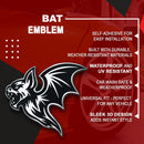 Bat Emblem - Left & Right - White