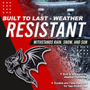 Bat Emblem - Left & Right - Chrome