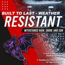 Bat Emblem - Left & Right - Purple