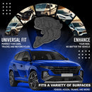 Fish Emblem - Left and Right - Black