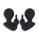 Alien Emblem - Left & Right - Black