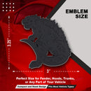 Kaiju Emblem - Left & Right - Matte Black