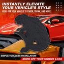 Kaiju Emblem - Left & Right - Matte Black