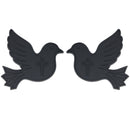 Dove Emblem - Left & Right - Matte Black