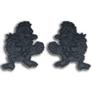 Duck Emblem - Left & Right - Matte Black