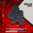 Duck Emblem - Left & Right - Matte Black