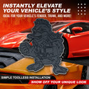 Duck Emblem - Left & Right - Matte Black