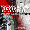 Grim Reaper Tire Valve Caps - Black