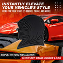 Ninja Emblem - Left & Right - Matte Black