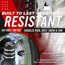 Predator Tire Valve Caps - Black