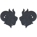 Angry Goat Emblem - Left & Right - Matte Black