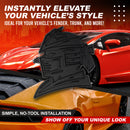 Samurai Emblem - Left & Right - Matte Black