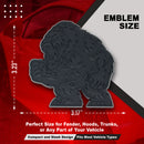 Yeti Emblem - Left & Right - Matte Black