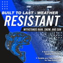 Fish Emblem - Left and Right - Blue