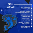 Fish Emblem - Left and Right - Blue