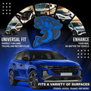 Fish Emblem - Left and Right - Blue