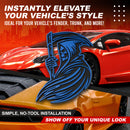 Grim Reaper Emblem - Left and Right - Blue