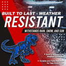 Dinosaur Emblem - Left & Right - Blue