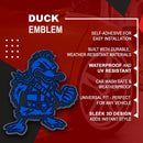 Duck Emblem - Left & Right - Blue