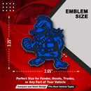 Duck Emblem - Left & Right - Blue