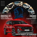 Ninja Emblem - Left & Right - Blue