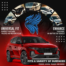 Phoenix Emblem - Left and Right - Blue