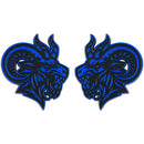 Angry Goat Emblem - Left & Right - Blue