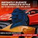 Samurai Emblem - Left & Right - Blue