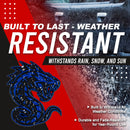 Serpent Emblem - Left & Right - Blue