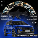 Shark Emblem - Left and Right - Matte Black