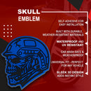 Zombie Emblem - Left & Right - Blue