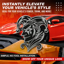 Joker Left & Right - Chrome / Black