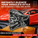 Pirate Left & Right - Chrome / Black