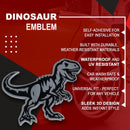 Dinosaur Emblem - Left & Right - Chrome