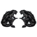 Kaiju Emblem - Left & Right - Chrome