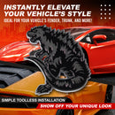 Kaiju Emblem - Left & Right - Chrome