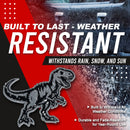Dinosaur Emblem - Left & Right - Chrome