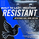 Dove Emblem - Left & Right - Chrome