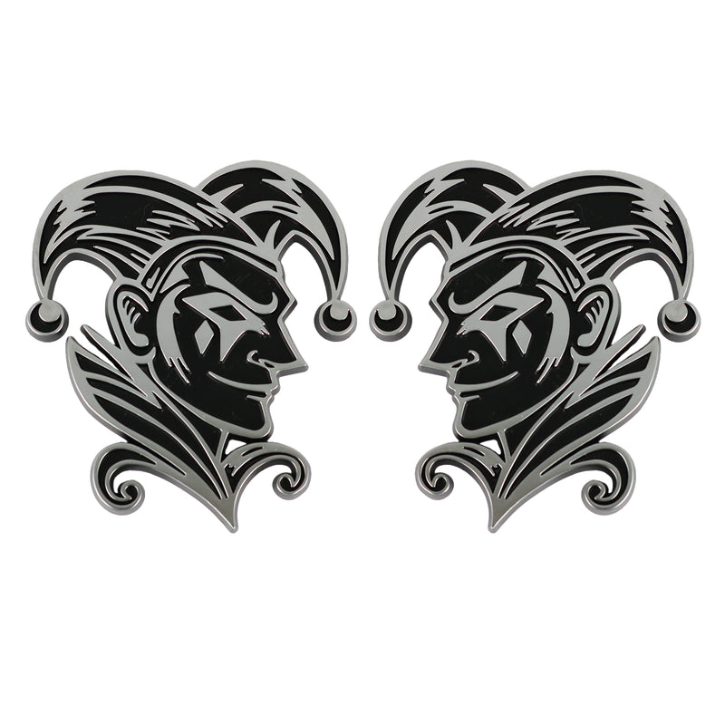 Joker Left & Right - Chrome / Black