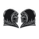 Ninja Emblem - Left & Right - Chrome