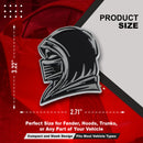 Ninja Emblem - Left & Right - Chrome