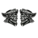 Pirate Left & Right - Chrome / Black