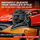 Samurai Emblem - Left & Right - Chrome