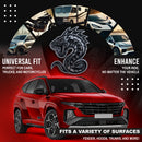 Serpent Emblem - Left & Right - Chrome